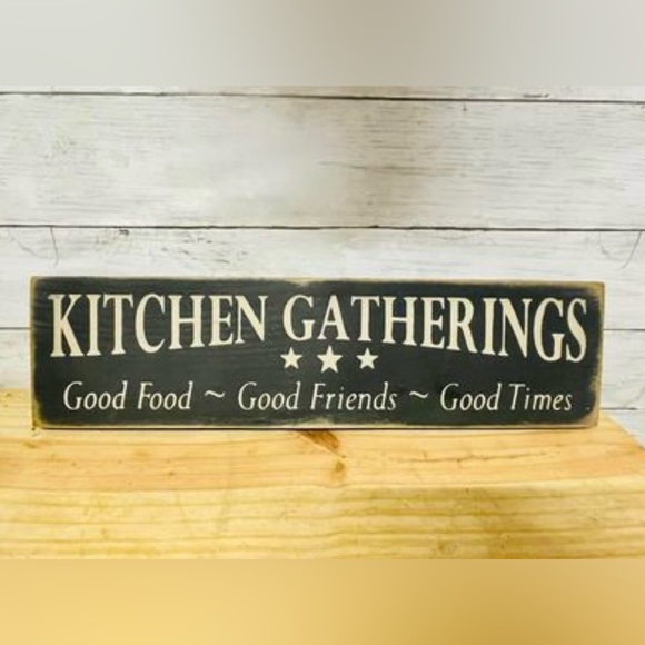 *Kitchen Gatherings Farmhouse Sign - Picture 8 of 9